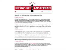 Tablet Screenshot of nieuwsuitamsterdam.nl